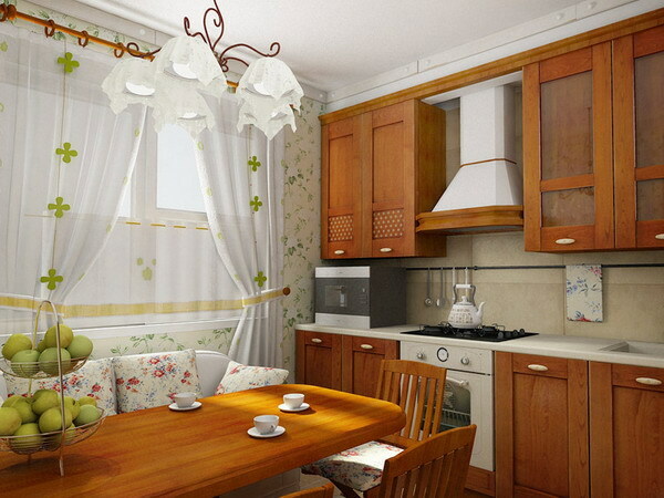 interior rustic kitchen