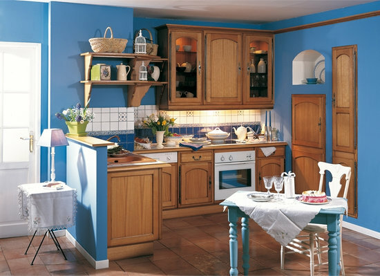 The kitchen in the French style