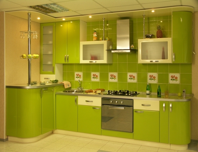 design green kitchen