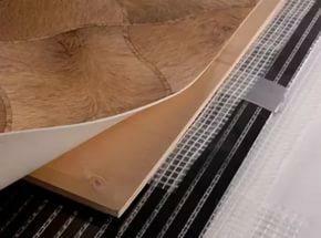 Install a warm floor of film type under linoleum simply and it will not take long