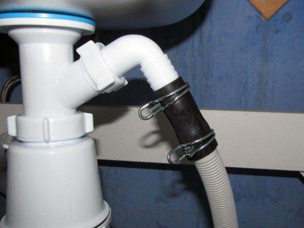 Sifón para lavavajillas: dispositivo e instalación