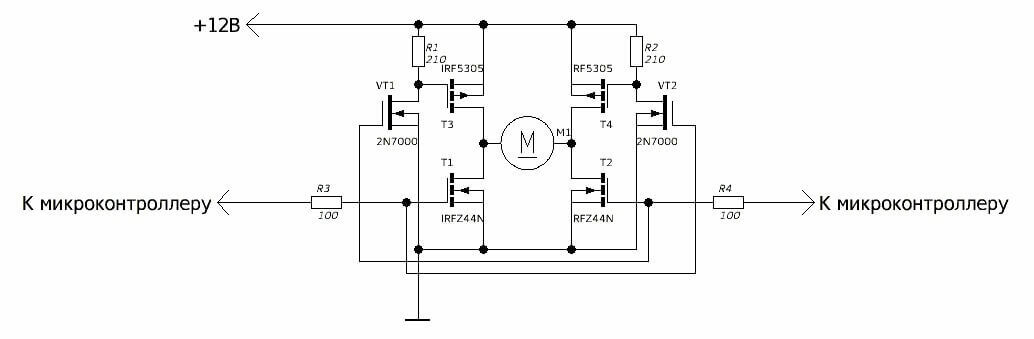 AC and DC motor reverse: wiring diagrams