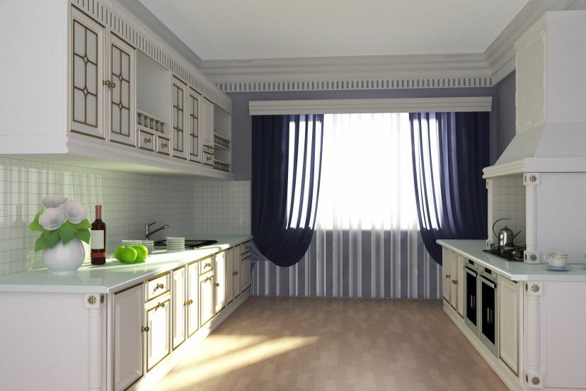 Das Design einer großen Küche: wie Mode interessante Innen Küche 3 3 Unentschieden