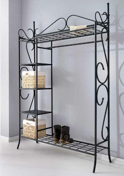 The metal hallway will be able to complement the room, made in a variety of styles