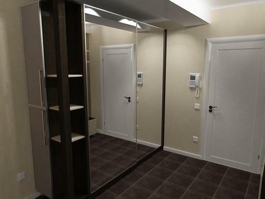 With the help of design solutions, you can increase the space in the hallway and make it more functional