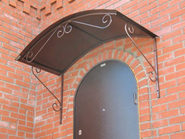 Make a canopy over the porch is every home craftsman