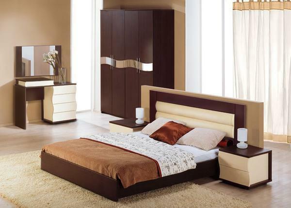 Modular furniture for bedroom: a set of inexpensive, systems and photos