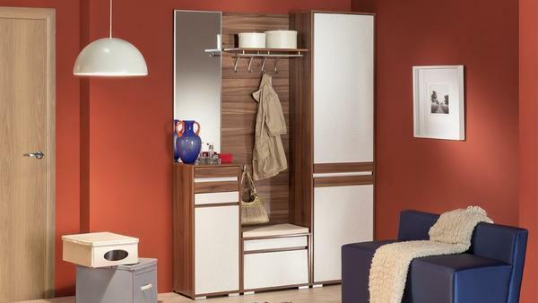 Unusually and effectively looks compact modular vestibule, especially if it is designed for a narrow room