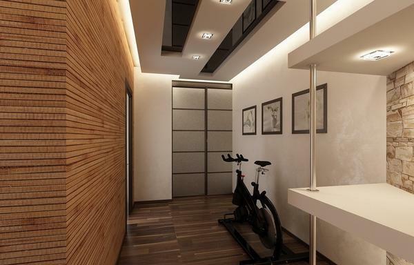 Stilul modern în hol va afișa simplitatea și ușurința spațiilor