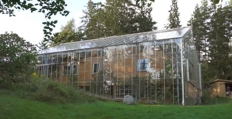 Hus i ett växthus: Attached nya omdömen och bilder, växthus Maksidom land, den privata komfort väggen förlängning