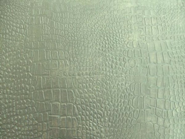 Stucco texture of crocodile skin looks amazing