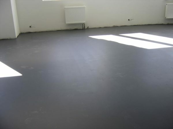 An ideal base for filling - flat screed