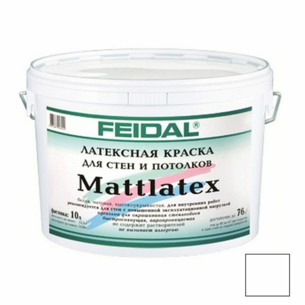Latex paint for interior and exterior use: matte, and other kinds of what it is, video and photos