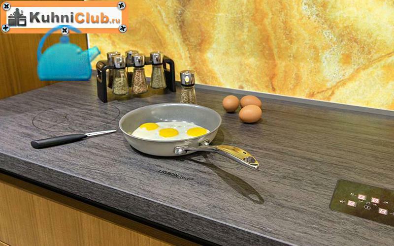 Countertop-with-built-in-in-induction-hob-from-Ligron Tech