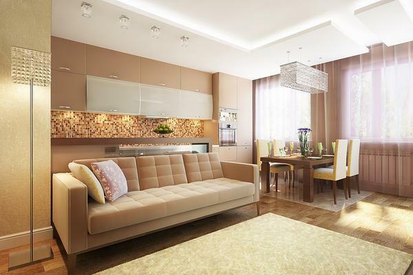 Beautiful and bright living room not only remains fashionable for several years, but can add comfort to almost any home