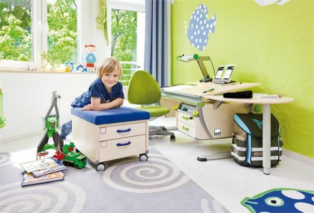 Design a child's room for two boys: options and items interior bedroom