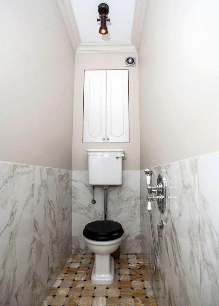Small toilet design (photo)