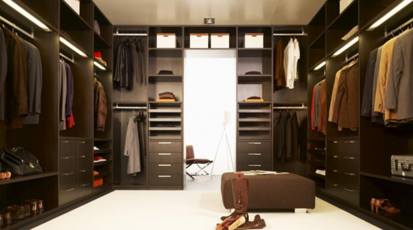 Design wardrobe room photo: modern ideas 2017, the interior is ideal, solutions with their own hands, balcony 7 square. M