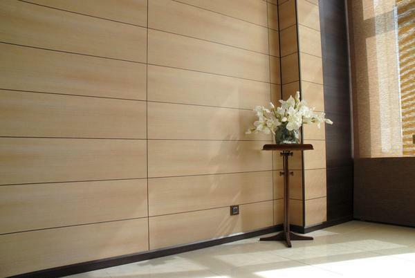 Photo finishing hallway MDF panels: walls in the corridor, design with plastic, wall paper and trim