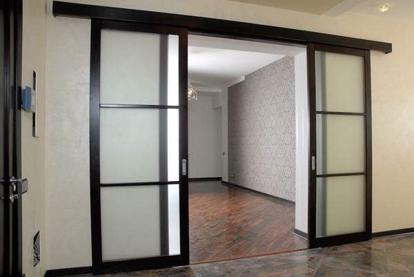 Make the interior original and beautiful you will help an interesting sliding partition