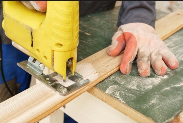 To trim a large number of panels it's best to use a jigsaw or circular saw