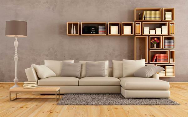 To make your living room look modern and stylish, the sofa must match the interior design