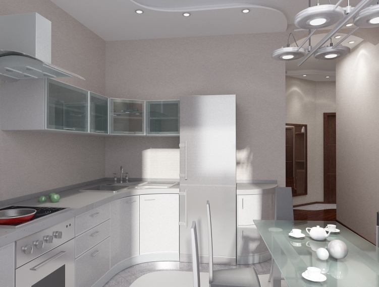 Frumos interior bucătărie: ajutor pentru a crea un design în stil Art Nouveau într-o casă de țară